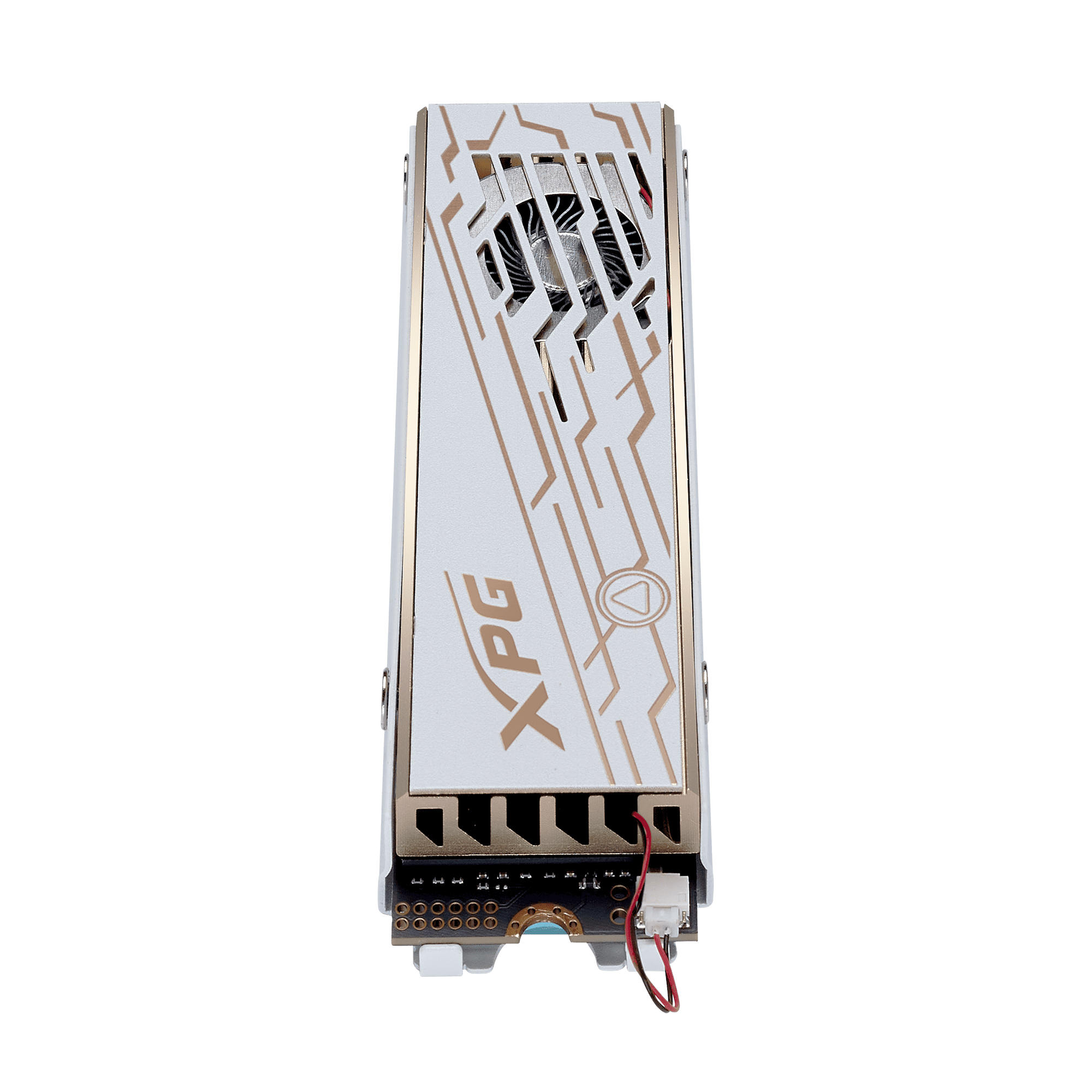 قرص الحالة الصلبة XPG MARS 980 PRO سعة 2 تيرابايت PCIe 5.0 x4 M.2 2280 - NVMe 2.0، بسرعة 14,000/13,000 ميجابايت/ثانية، تبريد نشط بالمروحة، حتى 2 مليون عملية إدخال وإخراج في الثانية