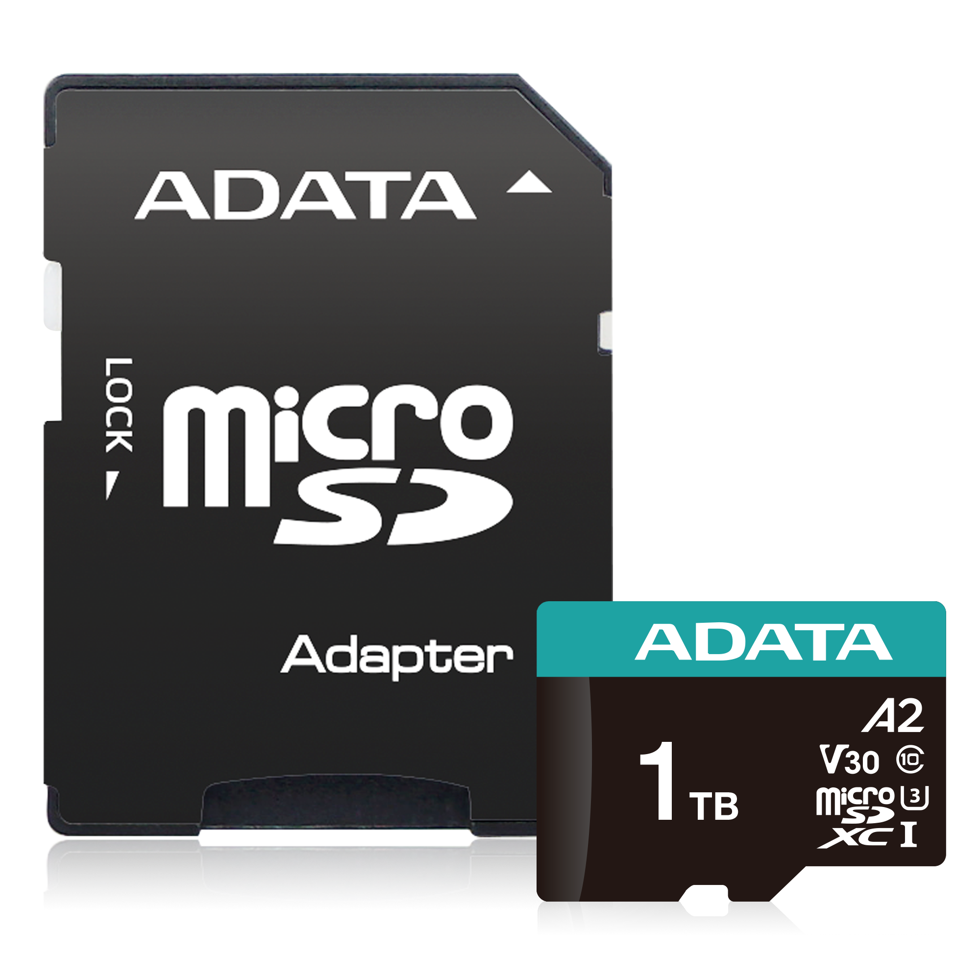 بطاقة ذاكرة ADATA Premier Pro SD 6.0 مع محول - 1 تيرابايت - microSDXC UHS-I