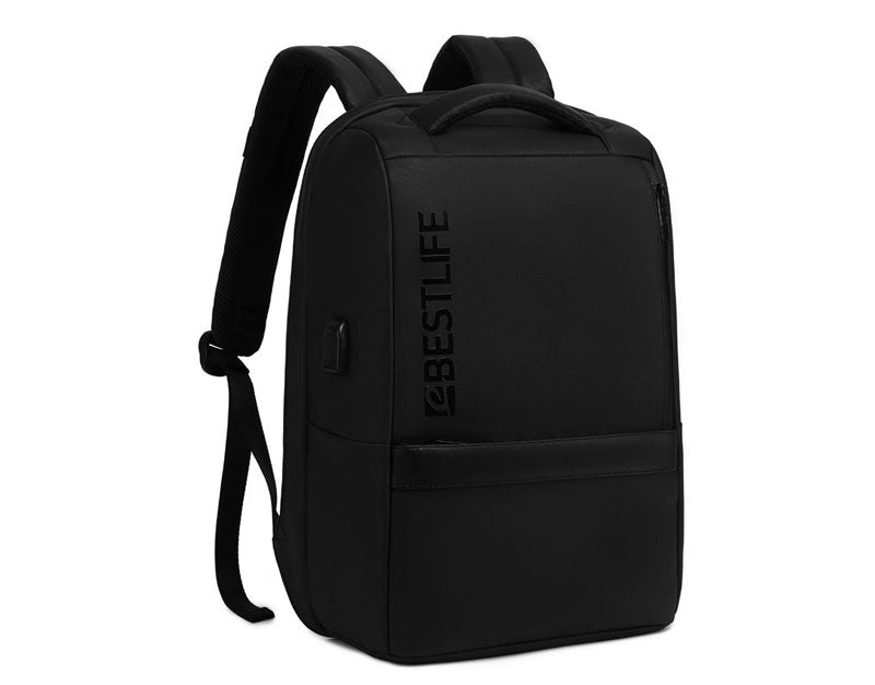 BESTLIFE Neoton 3.0 Travelsafe Backpack – 15.6″ Laptop, Anti-Theft Design, USB Charging, Water-Resistant, Ergonomic Comfort