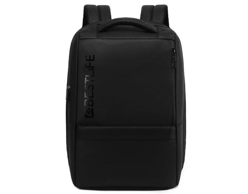 BESTLIFE Neoton 3.0 Travelsafe Backpack – 15.6″ Laptop, Anti-Theft Design, USB Charging, Water-Resistant, Ergonomic Comfort