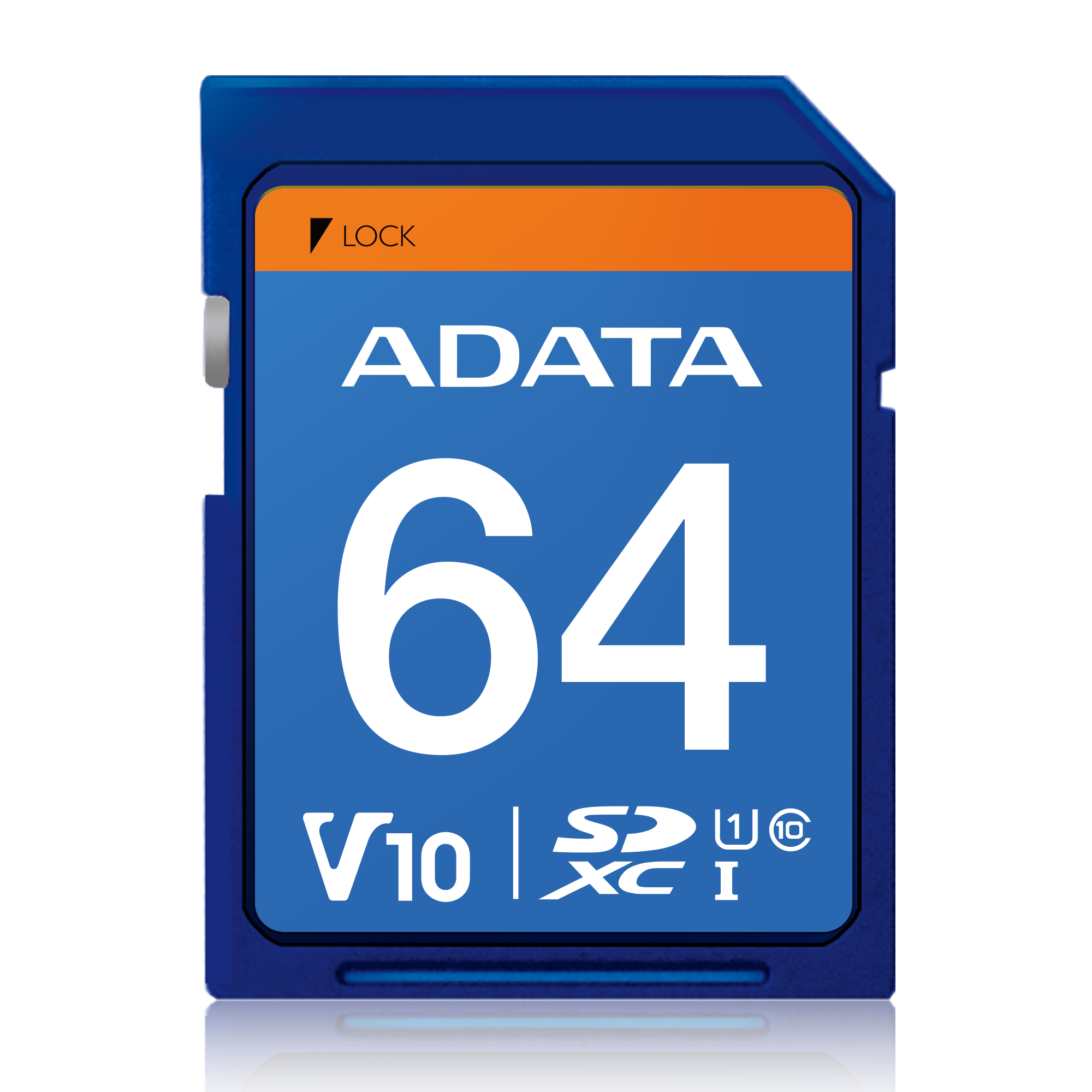 بطاقة ذاكرة ADATA Premier SDA 3.0 - 64 جيجا بايت - SDXC UHS-I