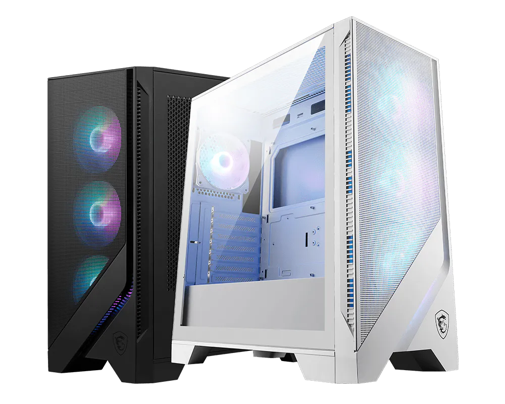 MSI - MAG FORGE 320R AIRFLOW - PC case - Medium Tower – AL-NABAA