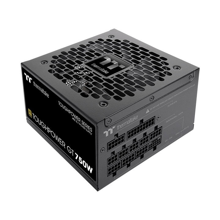 Thermaltake Toughpower GT 750 W Gold – Fully Modular ATX 3.1 PSU, PCIe 5.1 Ready, 80 PLUS Gold, Smart Zero 120 mm Fan