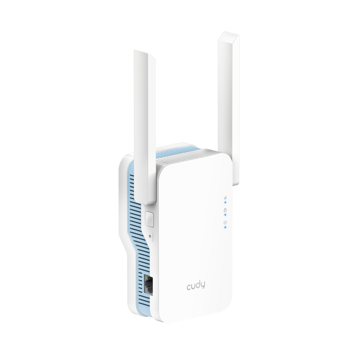 موسع نطاق شبكة Wi-Fi الشبكي Cudy RE1200 1.0 AC1200 (867+300 ميجابت في الثانية)، يدعم 30 جهازًا، وشبكة إيثرنت وشبكة شبكية عبر الأقمار الصناعية