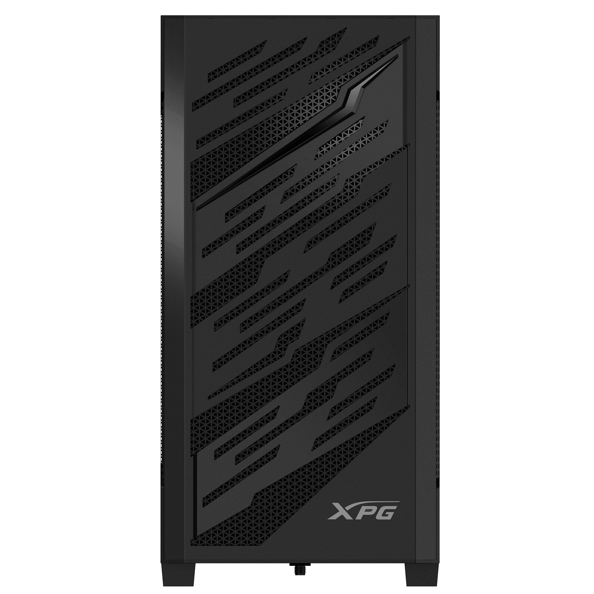 علبة XPG Starker Air BTF متوسطة الحجم - تدعم E-ATX، 4 مراوح ARGB، مشعاع 360 مم، شبكة فولاذية مغناطيسية، USB-C (أسود)