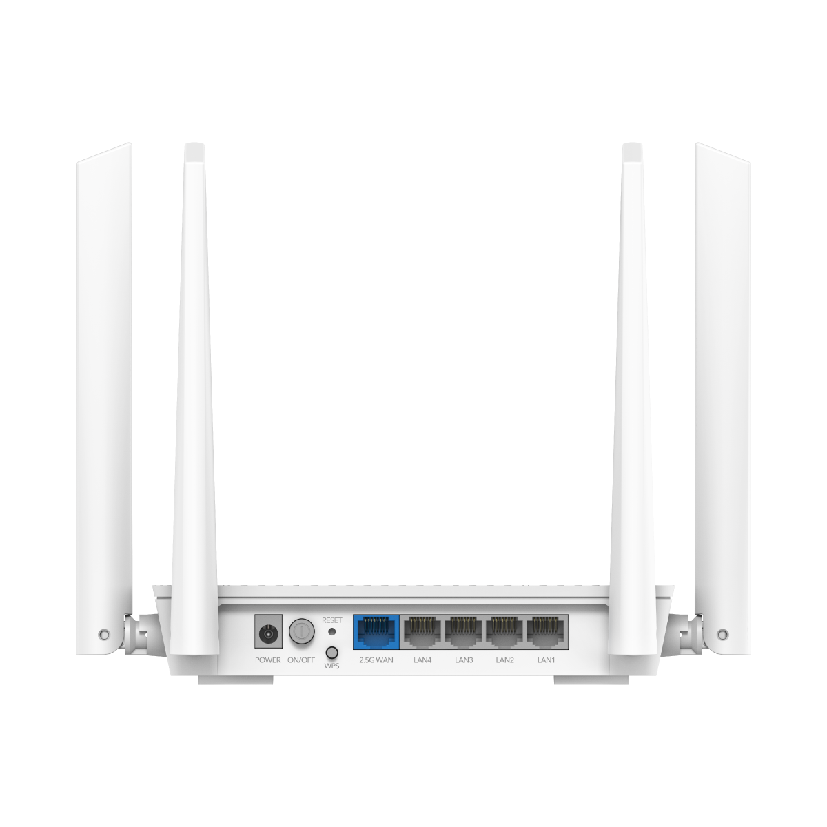 راوتر Cudy WR3000H 1.0 AX3000 Mesh Wi-Fi 6 - شبكة WAN 2.5 جيجابت إيثرنت، 4 جيجابت LAN، 5 تدفقات، 200 جهاز، تكوين الحزمة وشبكة VPN