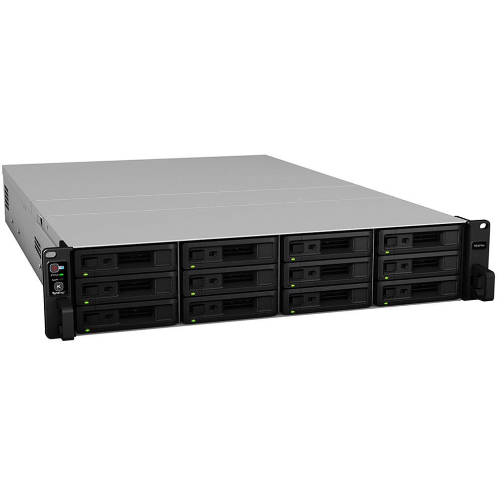 Synology RackStation RS3618xs – 12-Bay 2U NAS, Intel Xeon D-1521