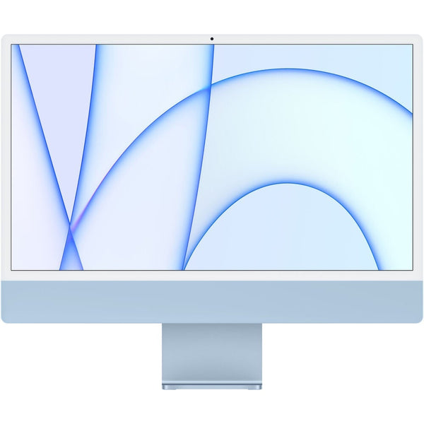 Apple 24" iMac with M1 8-Core CPU 7-Core GPU - 8GB RAM - 256GB SSD (Arabic, Blue)