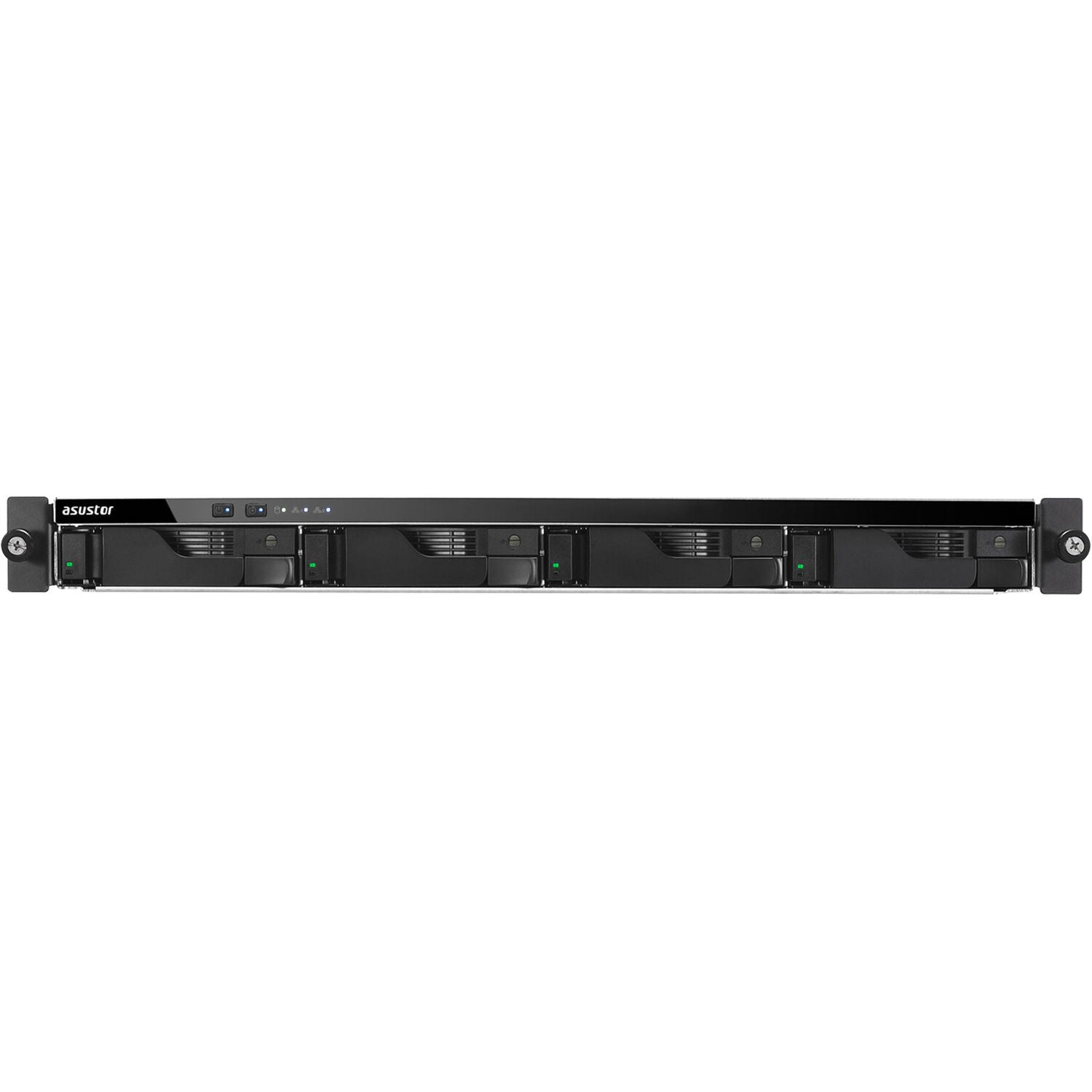 وحدة تخزين NAS Asustor Lockerstor 4RD 4-Bay 1U مثبتة على الرف مع مصدر طاقة احتياطي