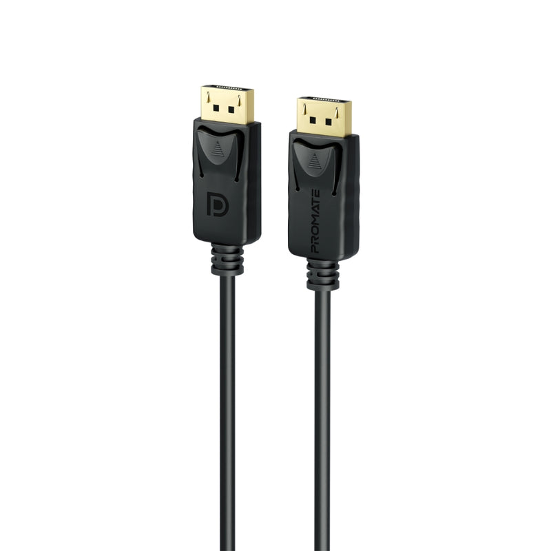 Promate 8K@60Hz DisplayPort Cable • DisplayPort 1.4 • 32.4Gbps Bandwidth • Dynamic HDR • 3m Length