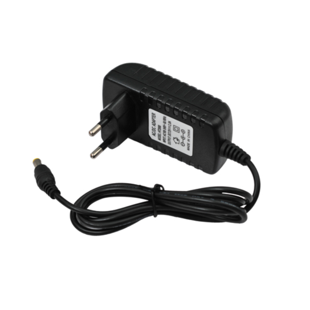 SZ Power HT2000 12V 2A 24W Power Adapter – CE Certified, 5.5×2.1mm Plug, Overload Protection, 0.8m Cable