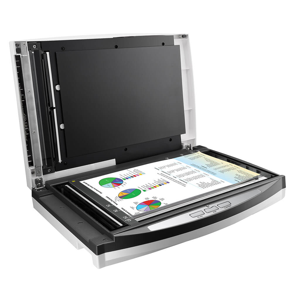 Plustek SmartOffice PL4080 ADF + ماسح ضوئي مسطح - 40 صفحة في الدقيقة