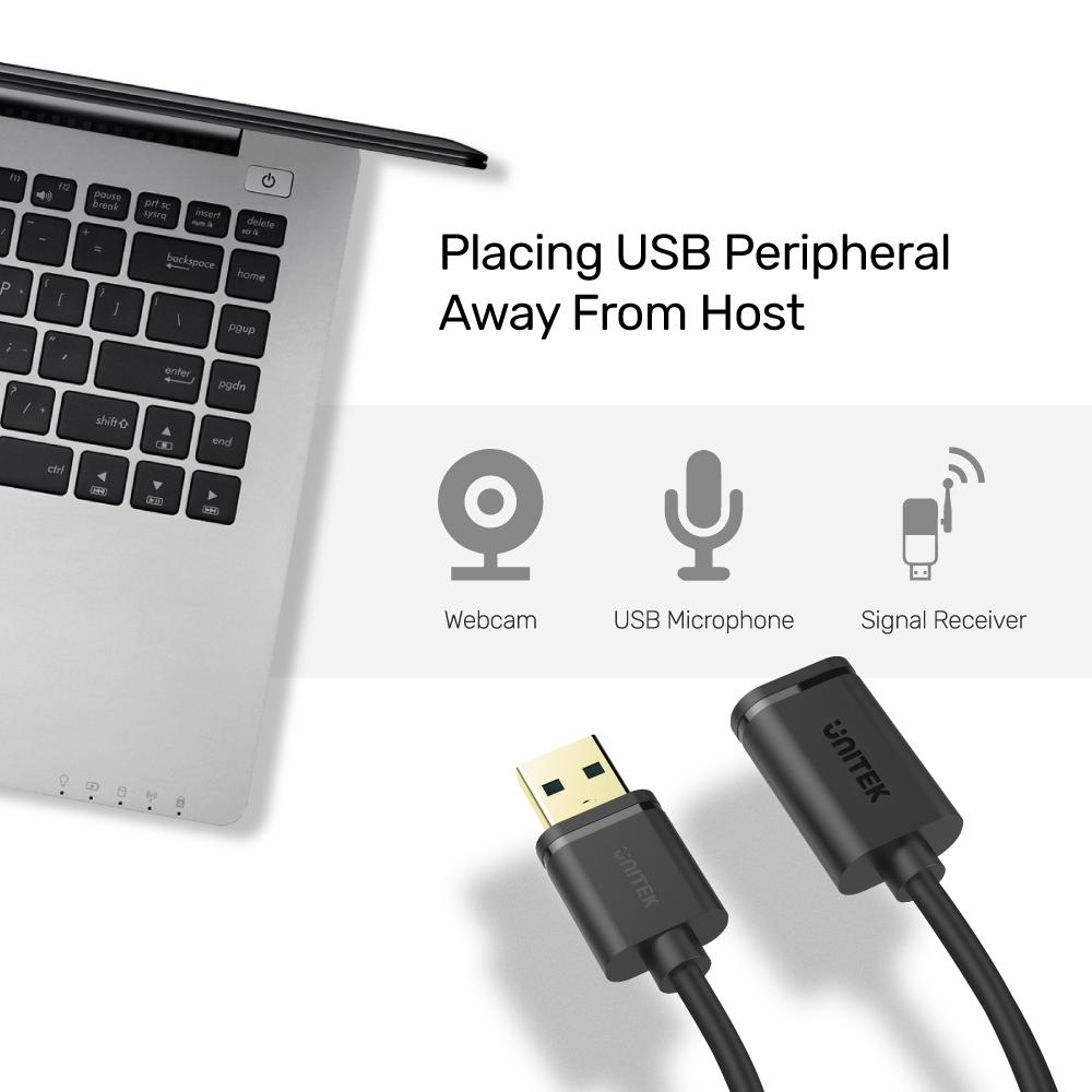 UNITEK USB-A 3.0 Extension Cable