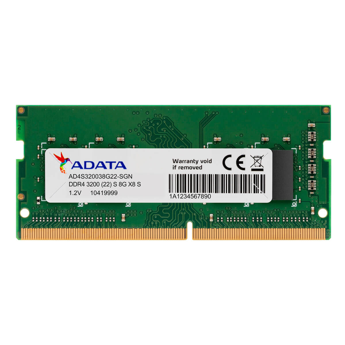 ADATA Premier DDR4 3200 8GB 260-pin SO-DIMM Laptop RAM