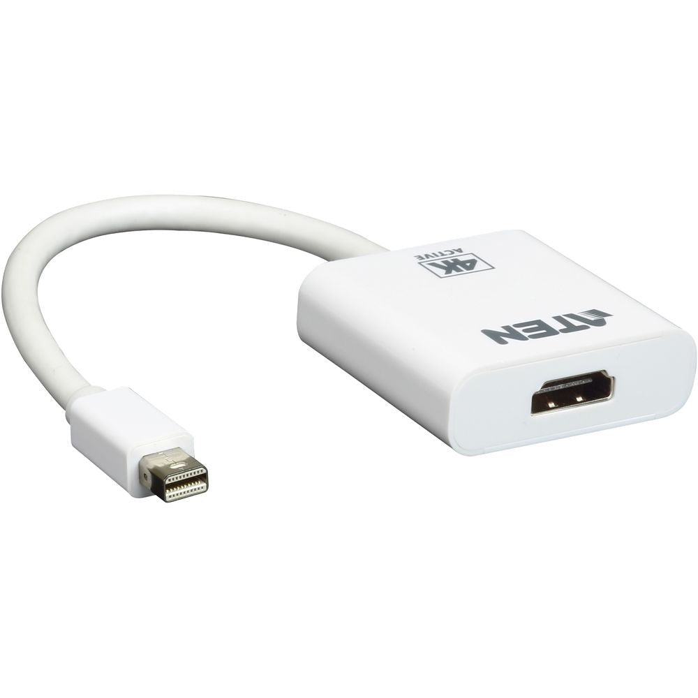 ATEN 4K Mini DisplayPort to HDMI Active Adapter - VC981 - Adapters - alnabaa.com - النبع