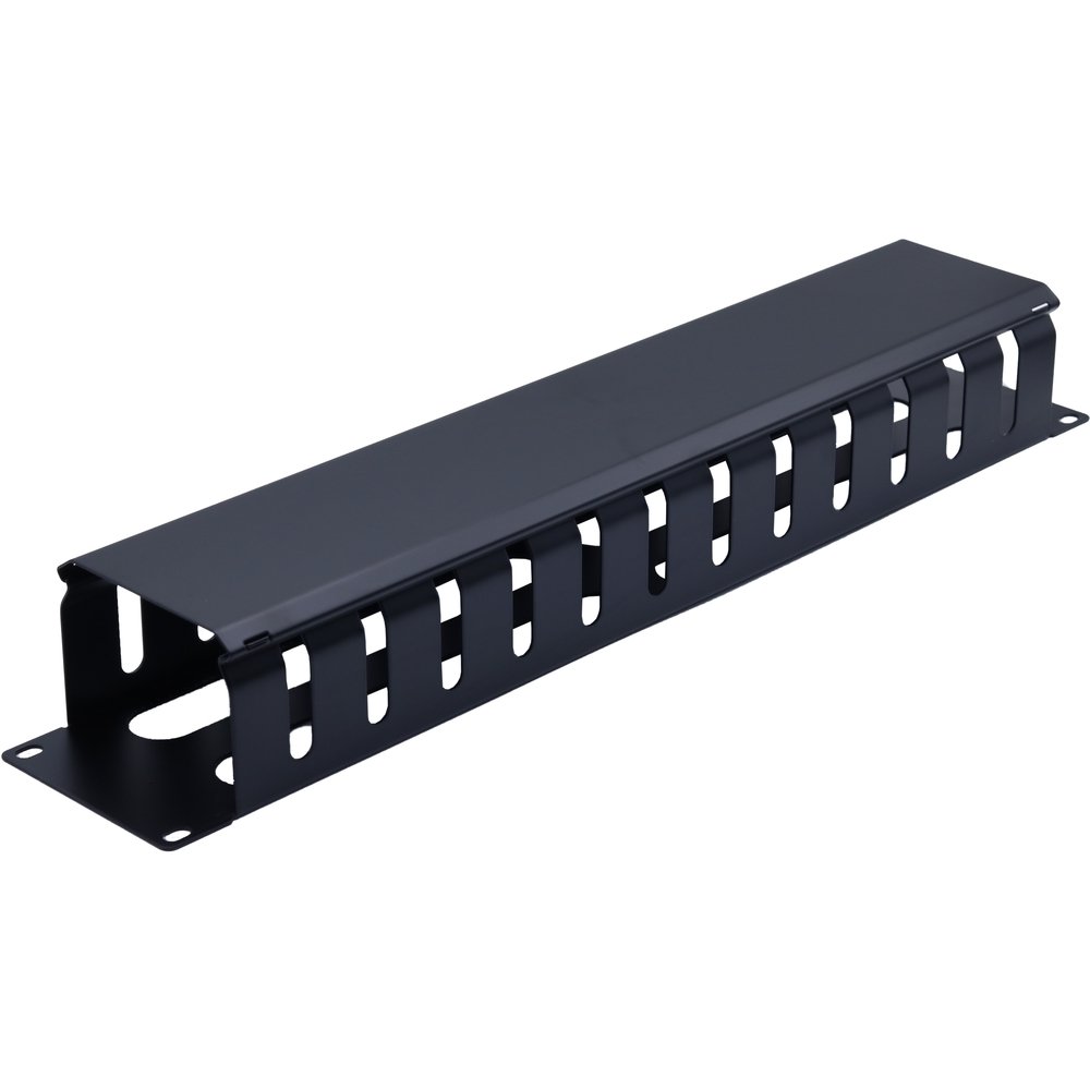 Atlantic 19" 2U Cable Management Metal Cover - ATCM-2U-M - Network Accessories - alnabaa.com - النبع