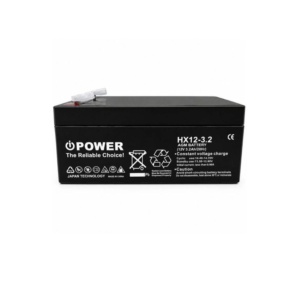 iPower AGM 12V Battery - 3.2A