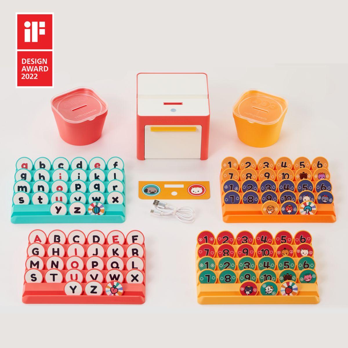 RollingSeeds: App-Connected Edutainment Game Console for Families | 20+ Multilingual Games | Tactile Learning for Ages 3+