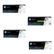 HP Original 4-Color Toner Cartridge Set (Black, Cyan, Magenta, Yellow)  Genuine HP Combo Pack for High-Quality Printing, Reliable Performance & Vivid Colors