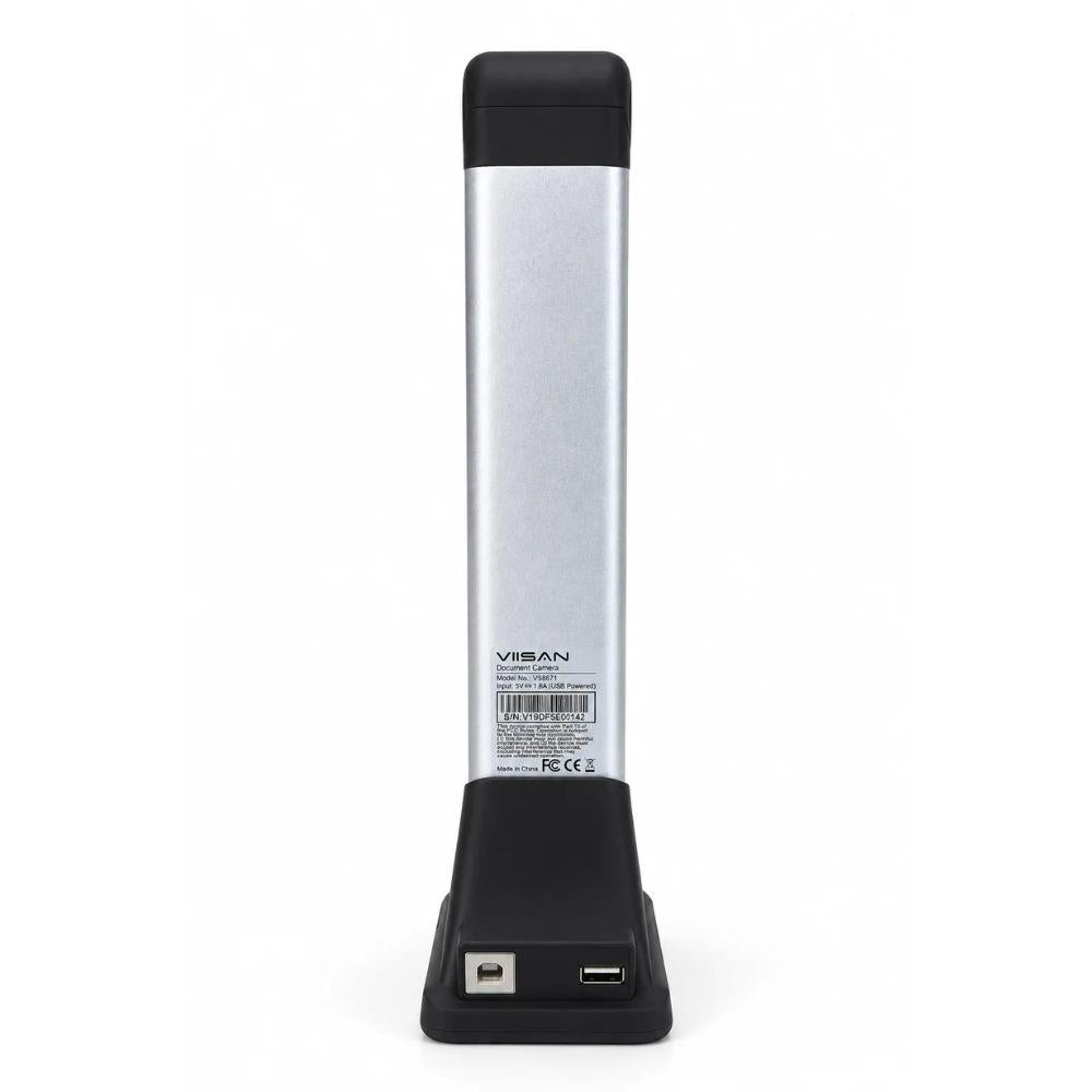 ماسح مستندات VIISAN S8471 - دقة 8 ميجابكسل، مقاس A4، واجهة USB