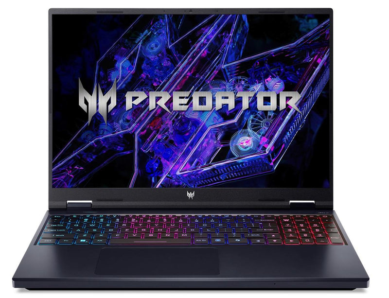 لاب توب Acer Predator Helios Neo 16 PHN16 مقاس 16 بوصة 2K 240 هرتز - Core i9-14900HX - ذاكرة الوصول العشوائي 16 جيجابايت - SSD 1 تيرابايت - RTX 4070 8 جيجابايت - نظام التشغيل WIN 10 PRO K