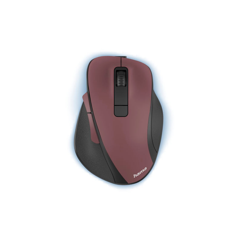 hama 00173032 6-button optical wireless mouse MW-500 Recharge, battery, ergonomic, black