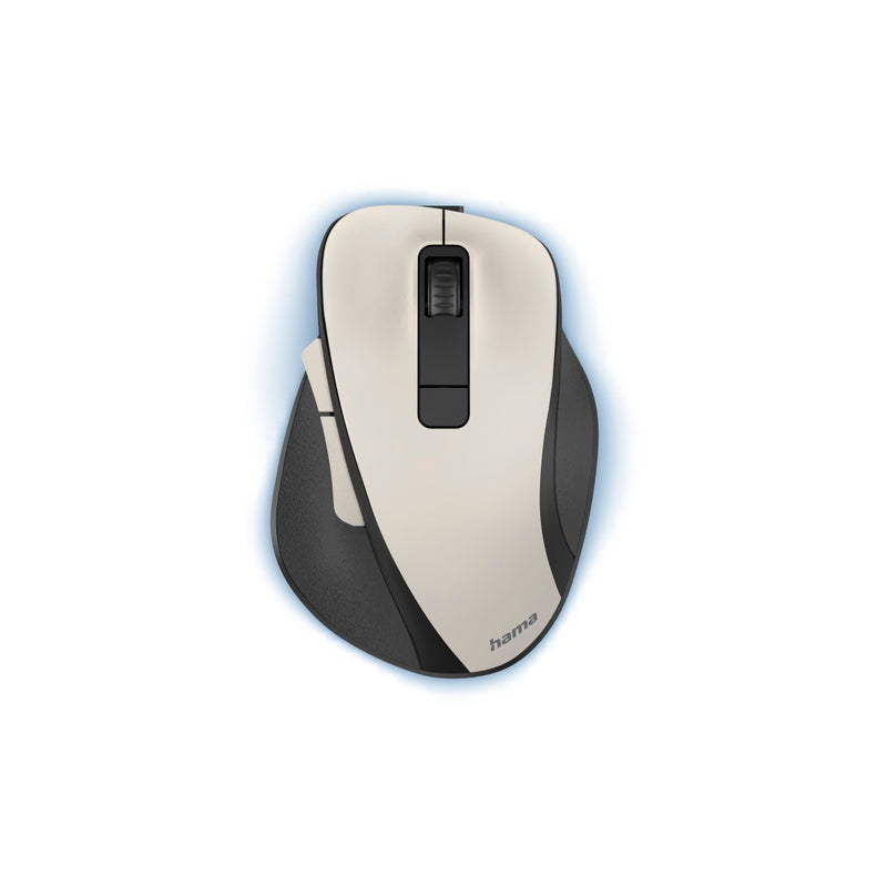 hama 00173032 6-button optical wireless mouse MW-500 Recharge, battery, ergonomic, black