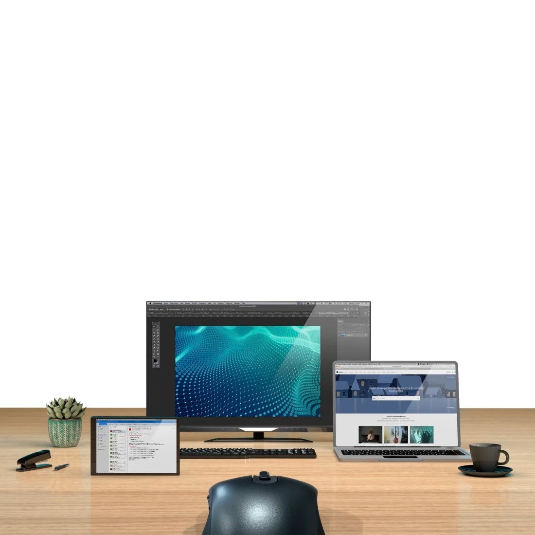 هاما "MW-650" ماوس بصري متعدد الأجهزة بـ 6 أزرار، مع USB-A / بلوتوث