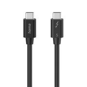 Hama USB-C Thunderbolt 5 Cable – 1m, 80Gbps, 240W Power Delivery, 8K Ultra HD, 5A Charging, High-Speed Data & Video Transfer