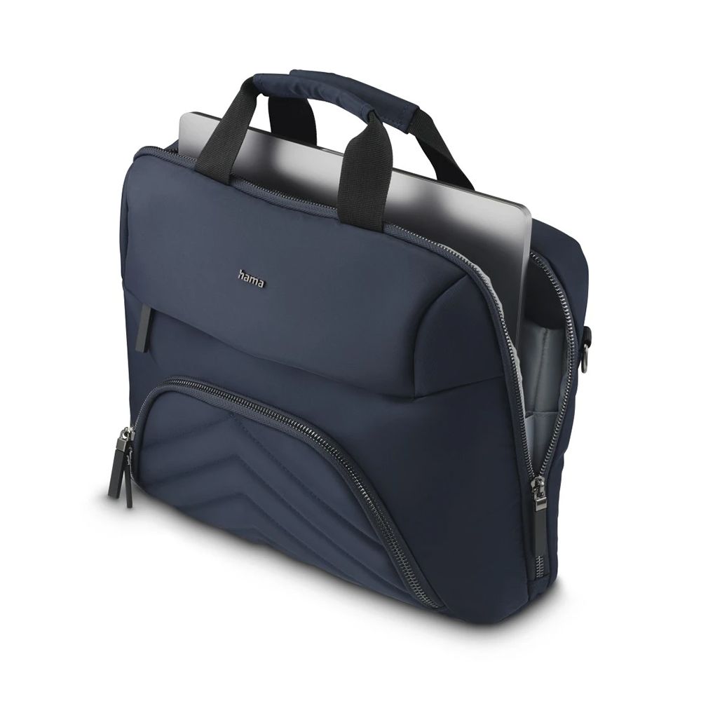 Hama “Premium Lightweight” Laptop Bag 15.6–16.2″ – Dark Blue, Ultra-Light, Eco-Friendly