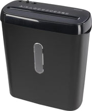 Hama Prime M80 Document Shredder, P-5 High Security Micro-Cut 2 x 12 mm, 8-Sheet Capacity, 20L Waste Basket, Auto Start/Stop & Reverse, Paper & Plastic Card Shredder
