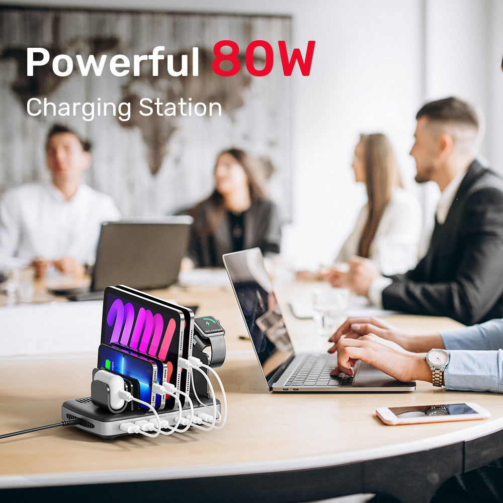 Unitek uCharge Station HP6 Multi-Device Charging Station with Wide Compatibility