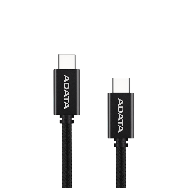 كابل ADATA USB-C إلى USB-C 3.2 Gen 2 من الألومنيوم - 2 متر 