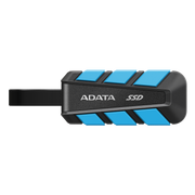 ADATA SC740 قرص صلب خارجي SSD بسعة 500 جيجابايت USB 3.2 Gen2 – سرعة 1,050 ميجابايت/ثانية، كابل USB-C مدمج، مقاوم للسقوط بمعيار MIL-STD، جاهز للألعاب