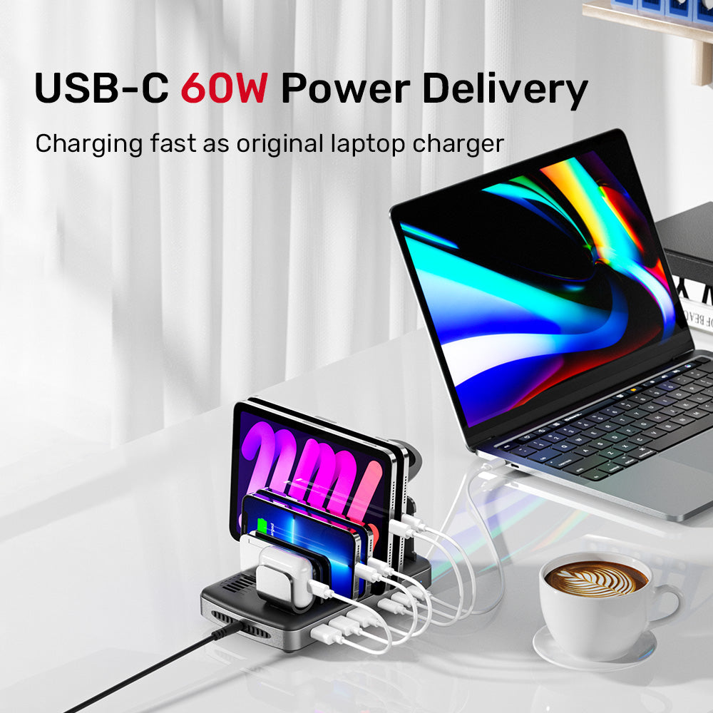 Unitek uCharge Station HP6 Multi-Device Charging Station with Wide Compatibility