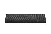 A4Tech FBK27C Bluetooth & 2.4 GHz Wireless Keyboard – QuietKey, Rechargeable, Multi-Device, USB-C Fast Charging