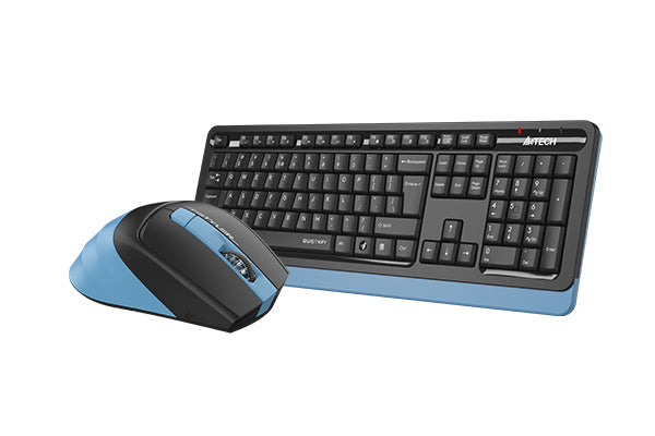 A4Tech FGS1035Q Wireless 2.4G QuietKey Keyboard & Mouse Combo  - Arabic/English