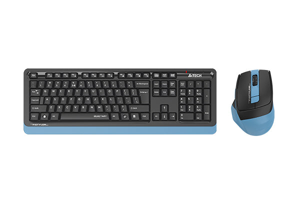 A4Tech FGS1035Q Wireless 2.4G QuietKey Keyboard & Mouse Combo  - Arabic/English