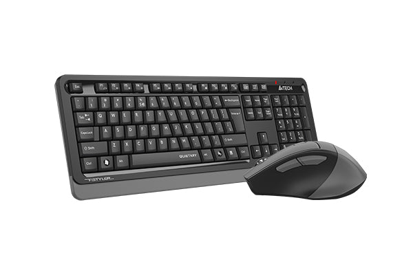 A4Tech FGS1035Q Wireless 2.4G QuietKey Keyboard & Mouse Combo  - Arabic/English