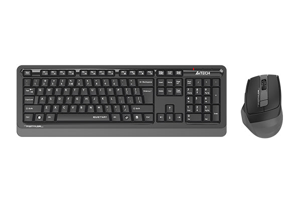 A4Tech FGS1035Q Wireless 2.4G QuietKey Keyboard & Mouse Combo  - Arabic/English