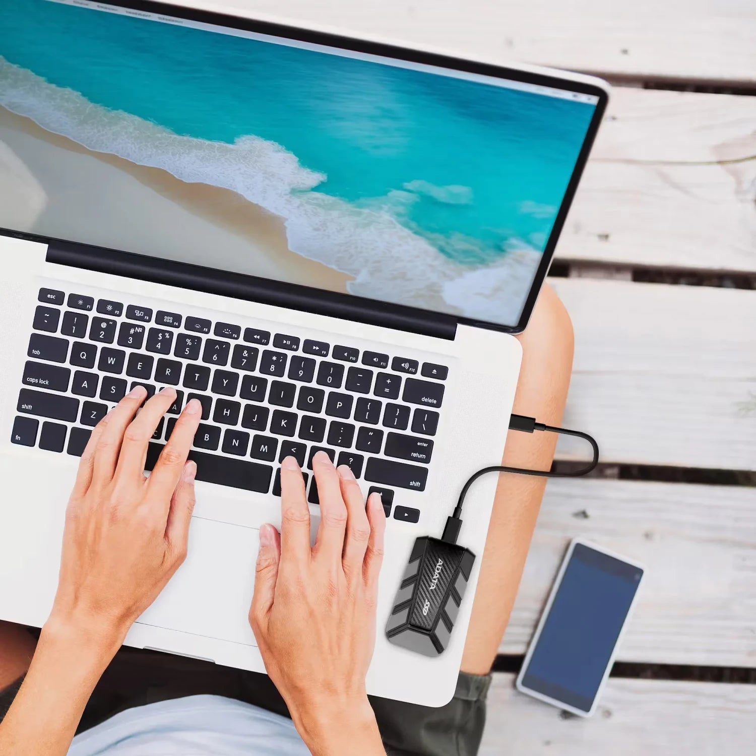 ADATA SD820 4TB Rugged External SSD – USB 3.2 Gen 2×2, Up to 2000 MB/s, IP68 Waterproof & Dustproof, MIL-STD-810G Drop-Resistant Portable Drive