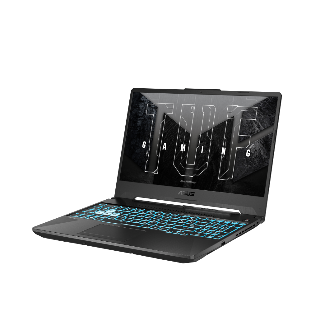 حاسوب محمول ASUS TUF Gaming A15 - شاشة 15.6 بوصة FHD 144Hz - معالج AMD Ryzen 7 7445HS - ذاكرة 16 جيجابايت رام - تخزين 512 جيجابايت SSD - بطاقة رسومات NVIDIA GeForce RTX 3050 بسعة 4 جيجابايت - نظام تشغيل ويندوز 11 برو K