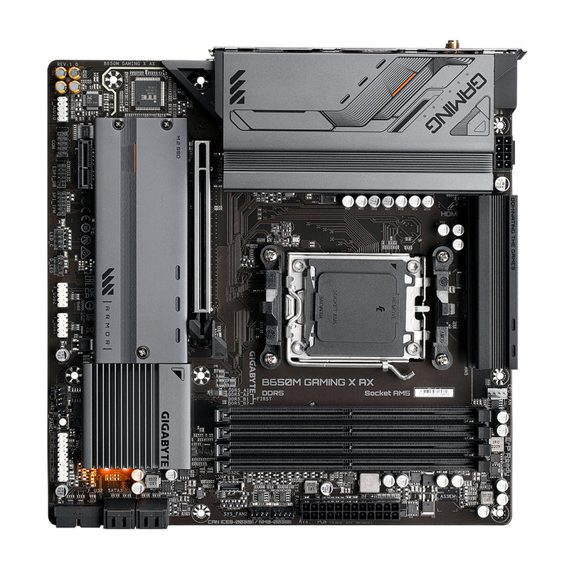 Gigabyte B650M GAMING X AX AMD B650 Socket AM5 micro ATX