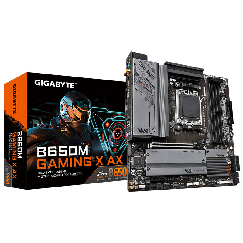 Gigabyte B650M GAMING X AX AMD B650 Socket AM5 micro ATX