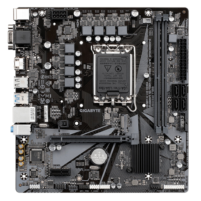 GIGABYTE H610M H V2 DDR4 1.0 LGA 1700 mATX Motherboard