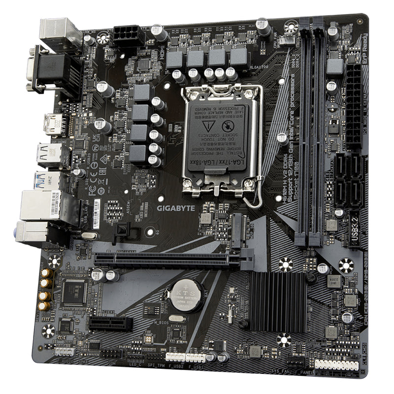 GIGABYTE H610M H V2 DDR4 1.0 LGA 1700 mATX Motherboard