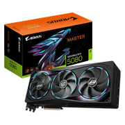 بطاقة الرسومات GIGABYTE AORUS GeForce RTX™ 5080 MASTER بسعة 16 جيجابايت