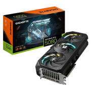 بطاقة رسومات Gigabyte RTX 5080 Gaming OC 16G - ذاكرة GDDR7 سعة 16 جيجابايت، PCIe 5.0، سرعة 2730 ميجاهرتز، نظام WINDFORCE ثلاثي المراوح، نظام BIOS مزدوج