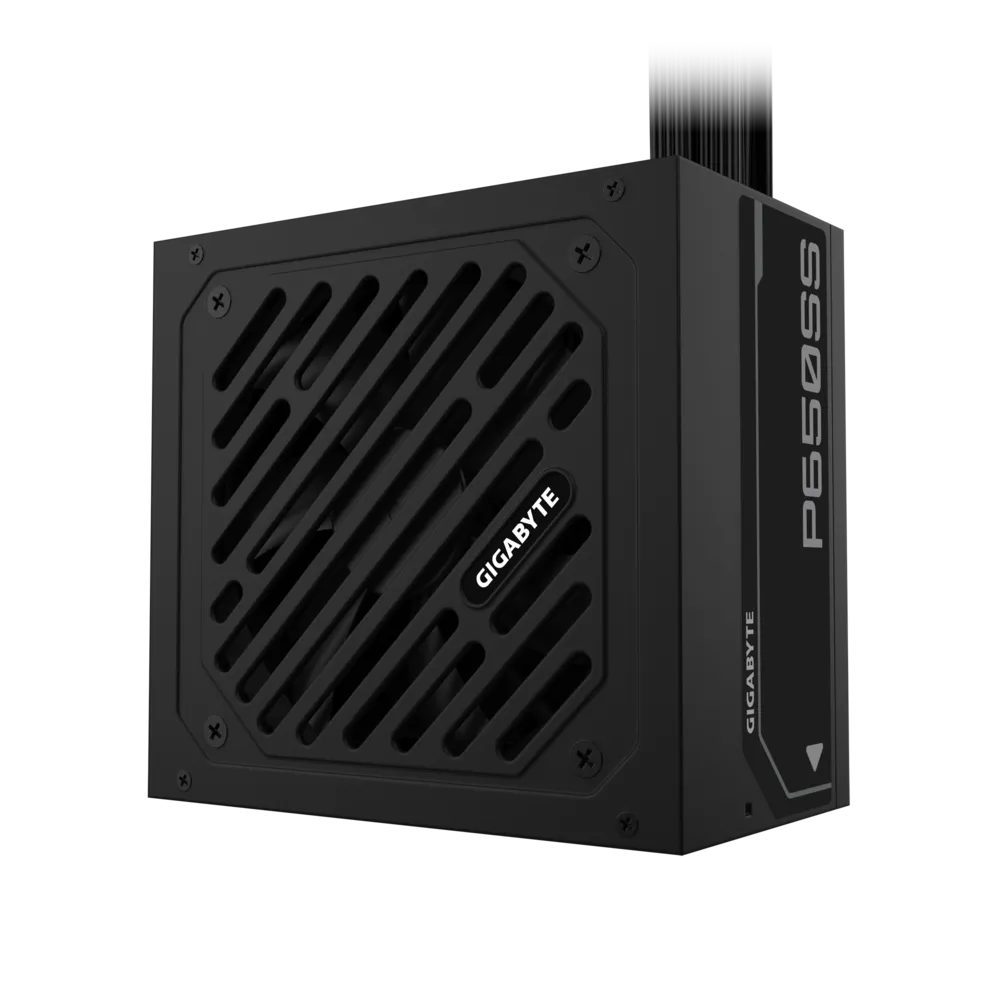 GIGABYTE GP-P650SS PSU – 650W, ATX 3.0/3.1, 80+ Silver (230V EU), Flat Cables, FDB Fan