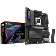 اللوحة الأم GIGABYTE X870E AORUS PRO ATX – AMD AM5، DDR5، PCIe 5.0، أربع فتحات M.2، USB4، Wi-Fi 7، شبكة 2.5GbE، EZ-Latch، Smart Fan 6